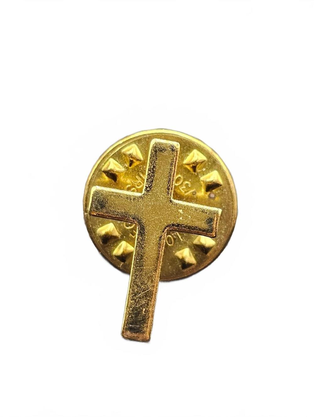Cross Lapel Pin